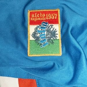 Vintage Men's Sport Zip-Up Jacket Blue Marlin